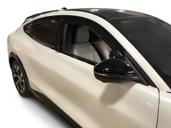 Mustang Mach-E 2021-2026 Side Window Deflectors - Low Profile, Smoke by Husky Liners® Main Image
