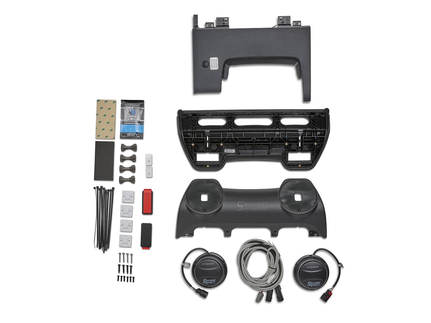 F-150 2021-2025 LED Work Light by Sound-Off Signal - Black Onyx