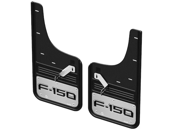 F-150 2021-2025 Gatorback Chrome Splash Guards Front Pair Main Image
