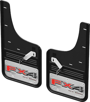 F-150 2021-2026 Gatorback FX4 Chrome Splash Guards Front Pair