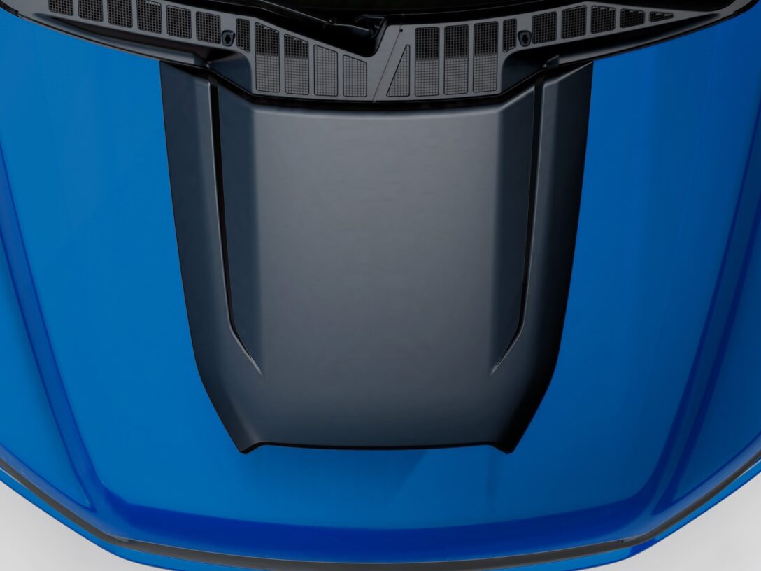 F-150 2021-2025 Air Design® Satin Black Hood Scoop | Accessories