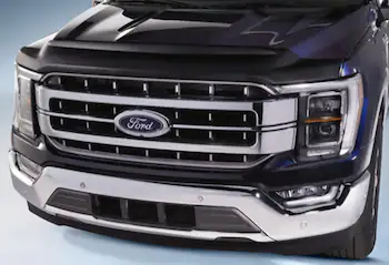 F-150 2021-2026 Aeroskin II® Hood Protector by Husky Liners® - Black