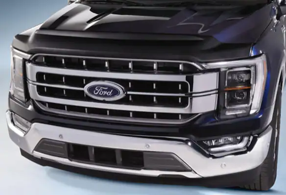 F-150 2021-2025 Aeroskin II® Hood Protector by Husky Liners® - Black Main Image