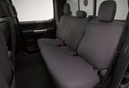 Covercraft SuperCrew Rear Row Seat Covers 60/40 w/ Armrest in Charcoal Main Image
