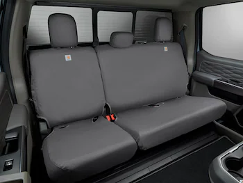 Covercraft Carhartt Rear Row Seat Covers 60/40 in Gravel
