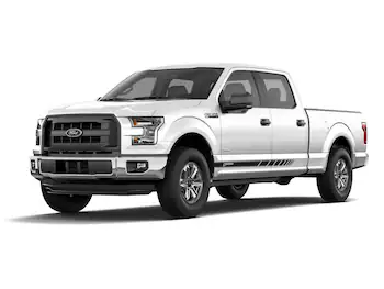 F-150 2021-2026 VISCO Matte Black Body Speed Stripe Kit