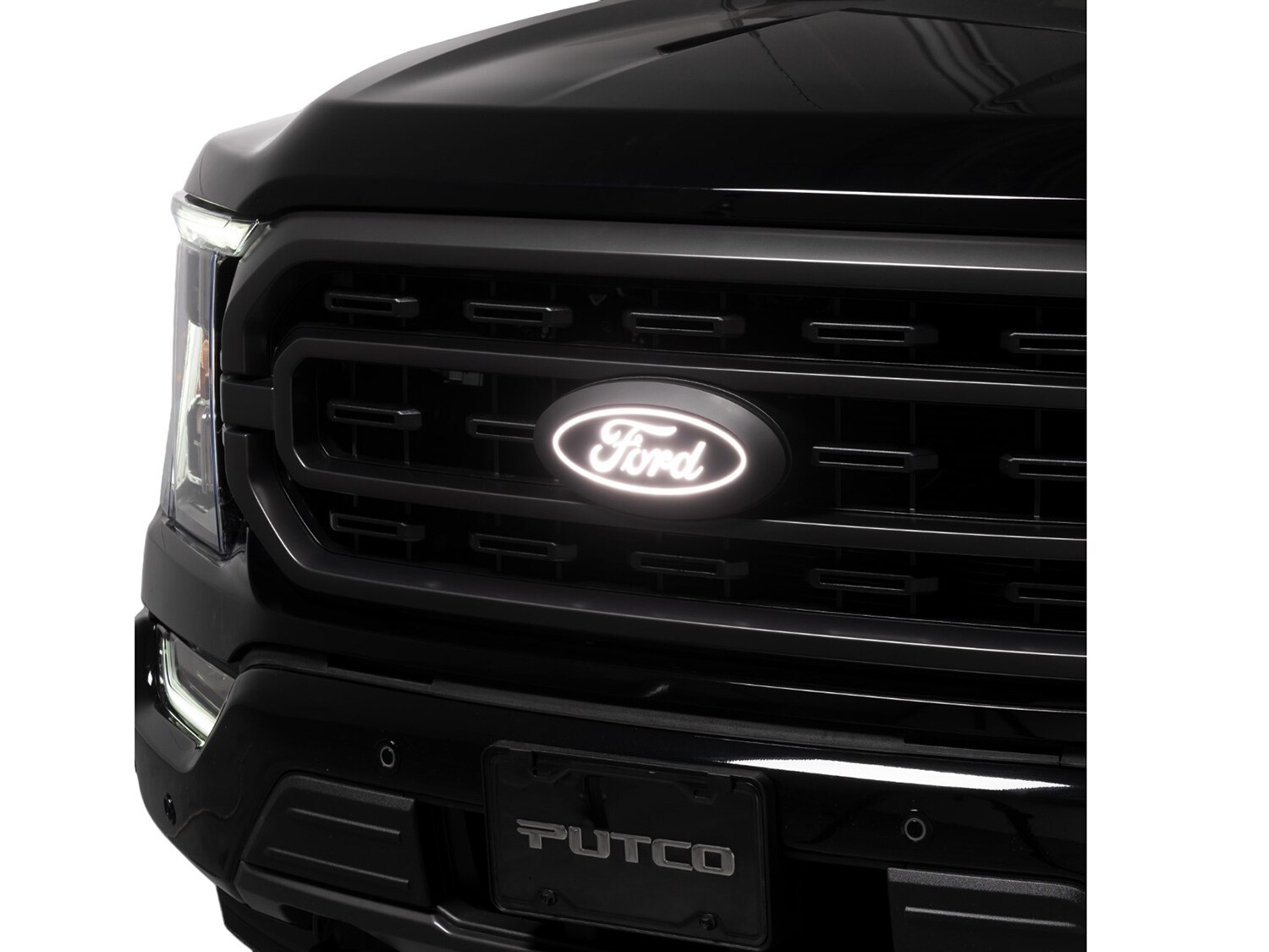 F-150 2024-2027 Lighted Ford Oval Front Halogen and LED Reflector