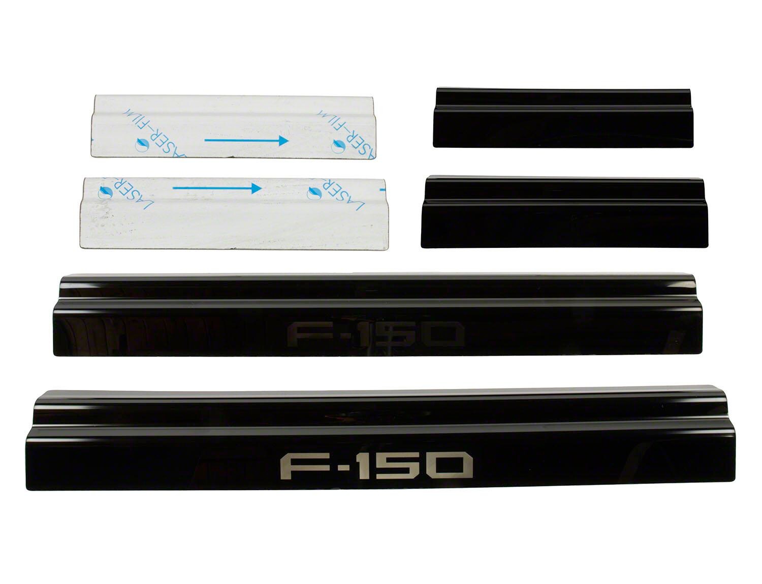 F-150 CrewCab 2021-2026 Putco Black Platinum Stainless Steel Door
