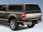 F-150 2021-2023 Leer Group Stone Gray CabHigh Sport Bed Cap for 5.5 Bed, Paint Code D1 - NON-RETURNABLE Main Image