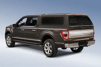 F-150 2025-2026 Leer Group Cab High Sport Bed Cap for 5.5 Bed, Darkened Bronze Metallic, Paint Code LJ - NON-RETURNABLE