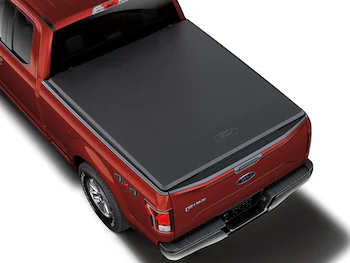 F-150 2021-2026 Soft Folding Truck Bed Cover by RealTruck Advantage®, For 8.0 Bed