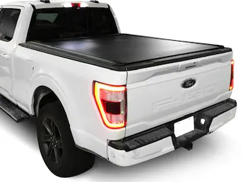 F-150 2021-2026 LEER Power Retractable Tonneau Cover with T-Slots for 6.5' Bed