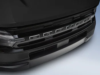 Bronco Sport 2021-2025 TufSkinz Matte Black Grille Lettering