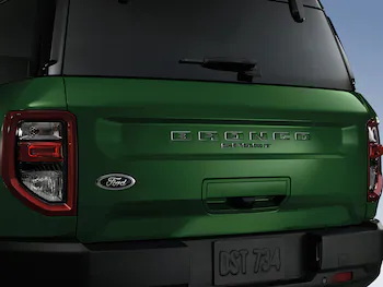 Bronco Sport 2021-2025 TufSkinz Eruption Green Liftgate Lettering
