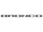 Bronco 2021-2025 TufSkinz Carbon Fiber Domed Grille Lettering Main Image