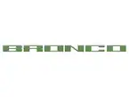 Bronco 2021-2025 TufSkinz Eruption Green Grille Lettering Main Image