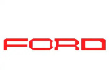 Bronco Raptor 2022-2025 Race Red FORD Grille Letter