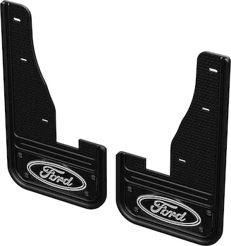 Explorer 2022-2026 Gatorback Black Oval Splash Guards Rear Pair