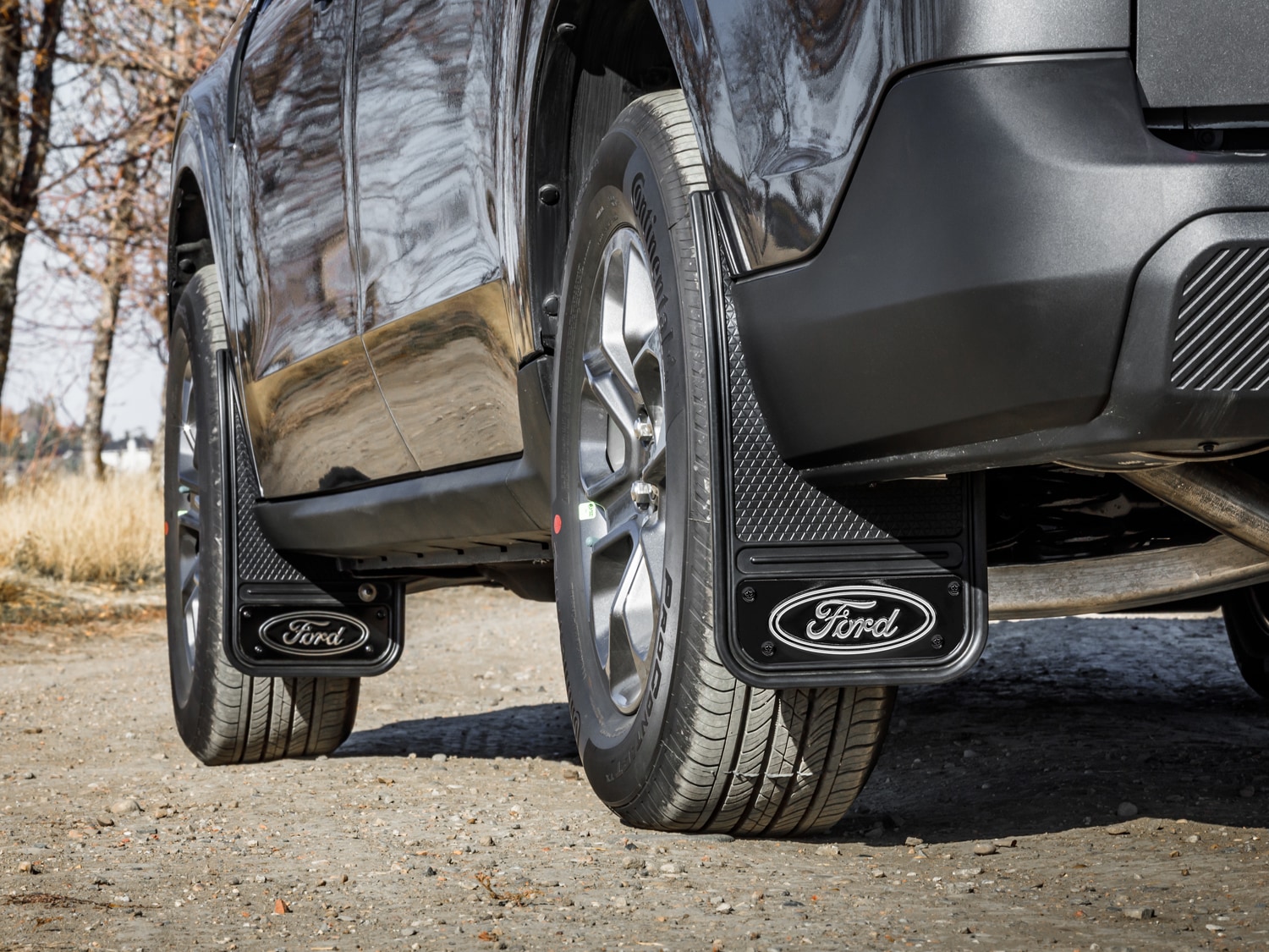 Maverick 2022-2026 Gatorback Front Splash Guards with Black Oval