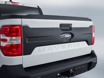 Maverick 2022-2025 Air Design® Satin Black Tailgate Applique