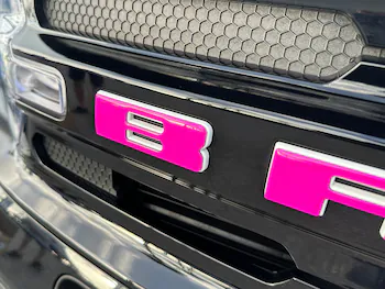 Bronco Sport 2021-2025 Pink Grille Lettering