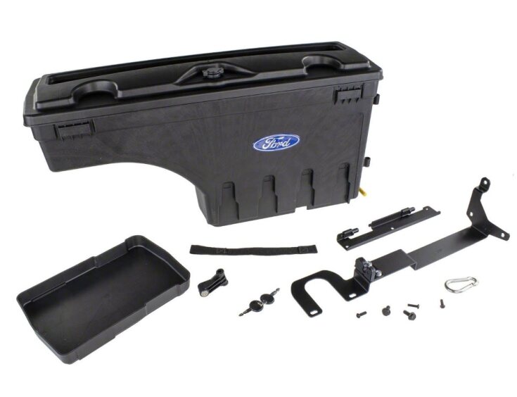 Ranger 2023 Pivot Side Storage Box, RH Passenger Side by RealTruck
