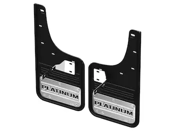 Super Duty 2023-2026 Gatorback Front Splash Guards Platinum Stainless