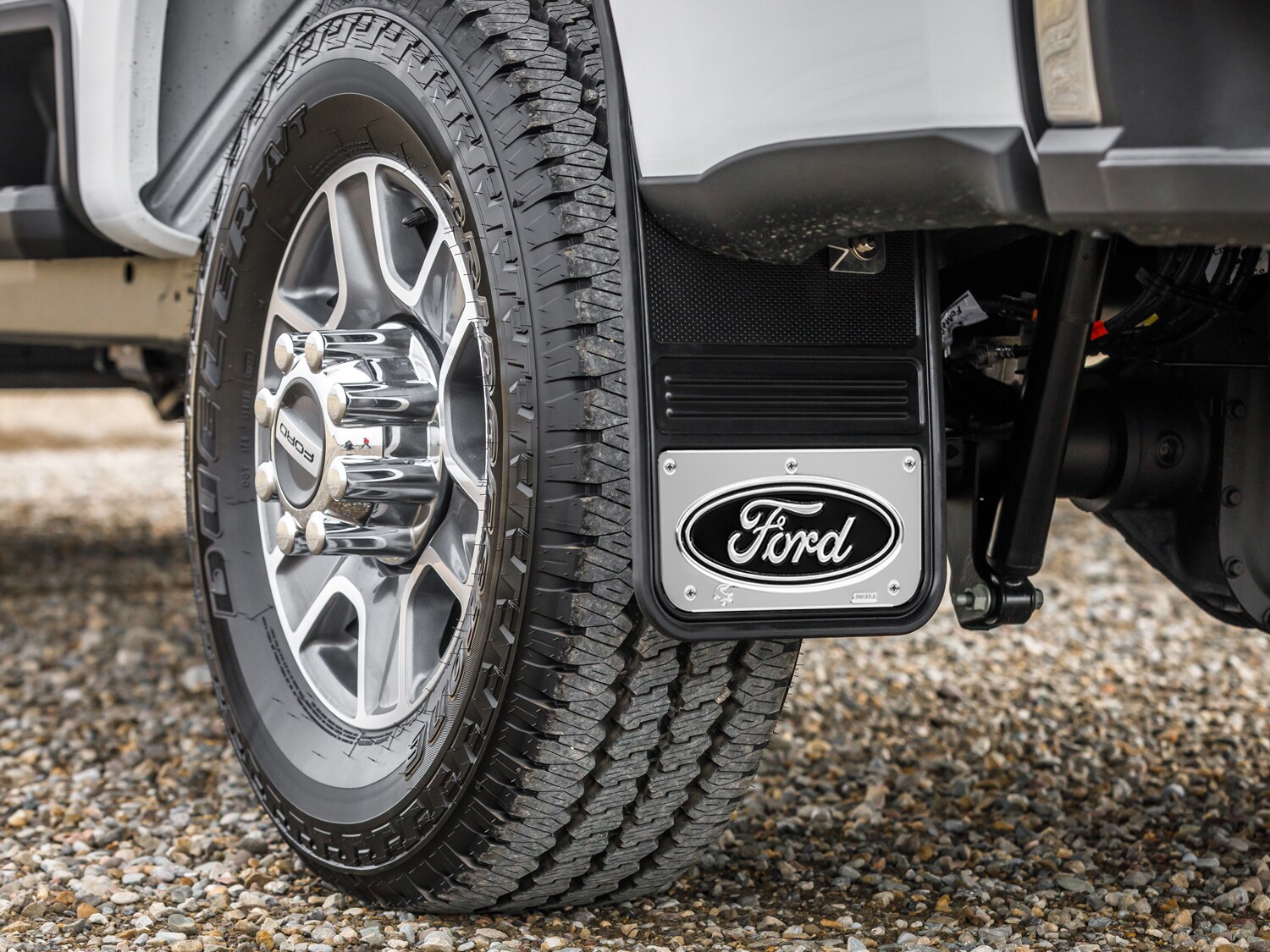 Super Duty 2023-2026 Gatorback Rear Splash Guards Ford Oval