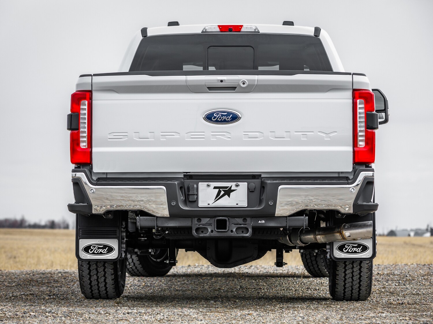 Super Duty 2023-2026 Gatorback Rear Splash Guards Ford Oval