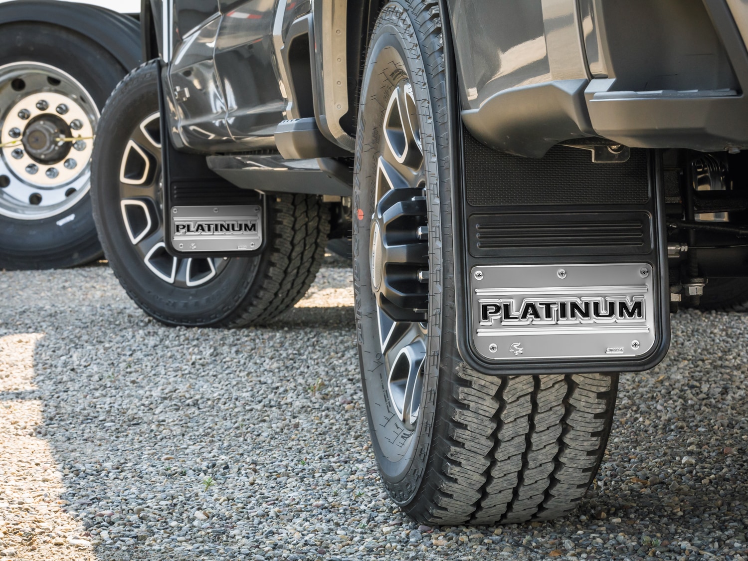 Super Duty 2023-2026 Gatorback Rear Splash Guards Platinum