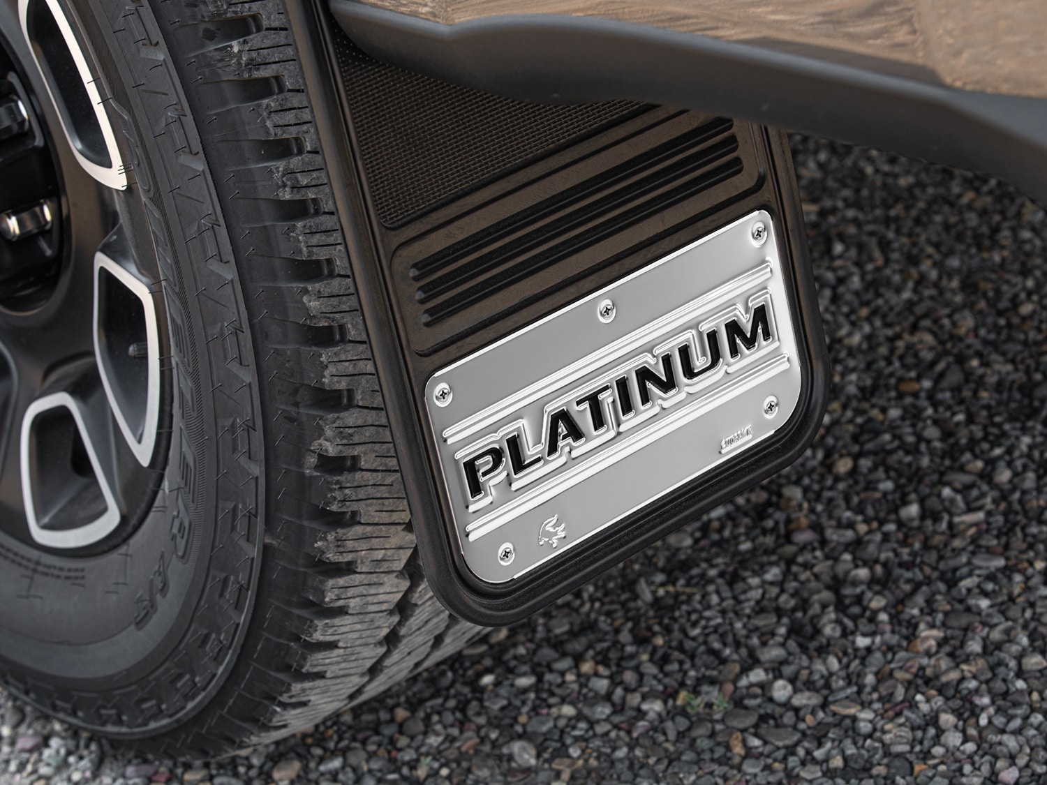 Super Duty 2023-2026 Gatorback Rear Splash Guards Platinum