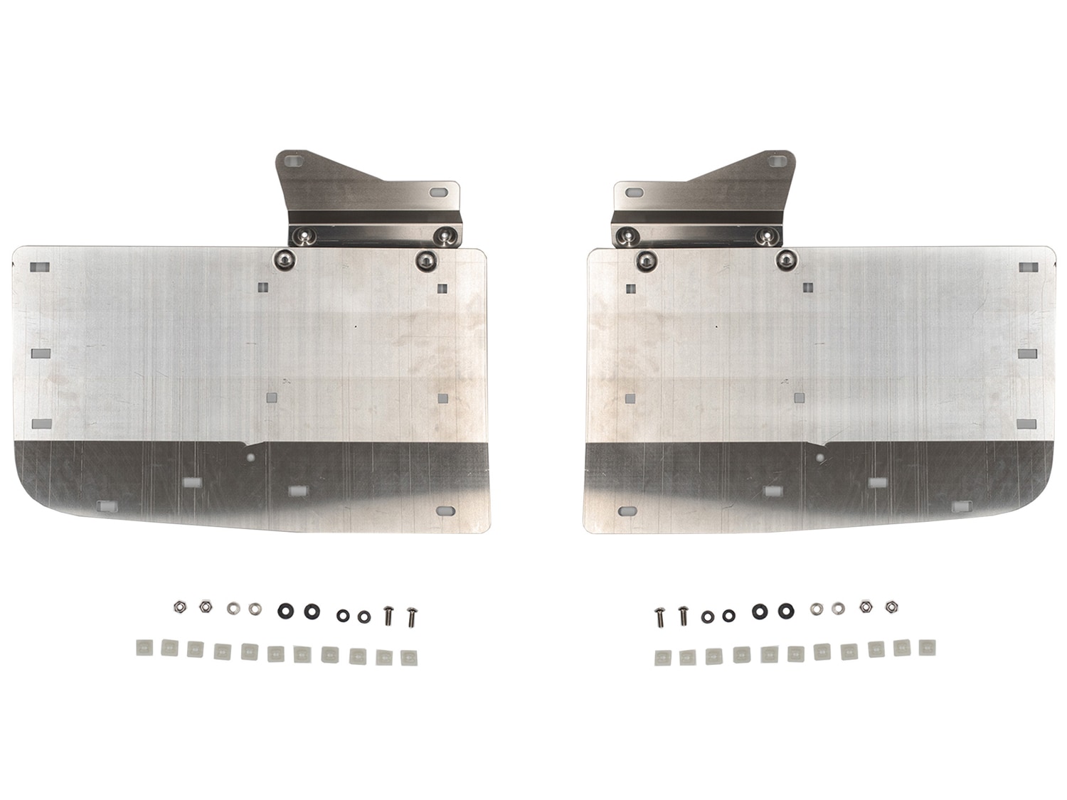 CL 2026top32スリーブ Super Duty DRW 2023-2026 Gatorback Rear Splash Guards w/Black Ford