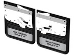 Super Duty DRW 2023-2026 Gatorback Rear Splash Guards w/Super Duty Die-Stamped Stainless Insert Main Image