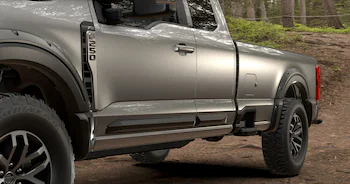 Super Duty Super Cab 2023-2026 Air Design® Door Molding, Satin Black
