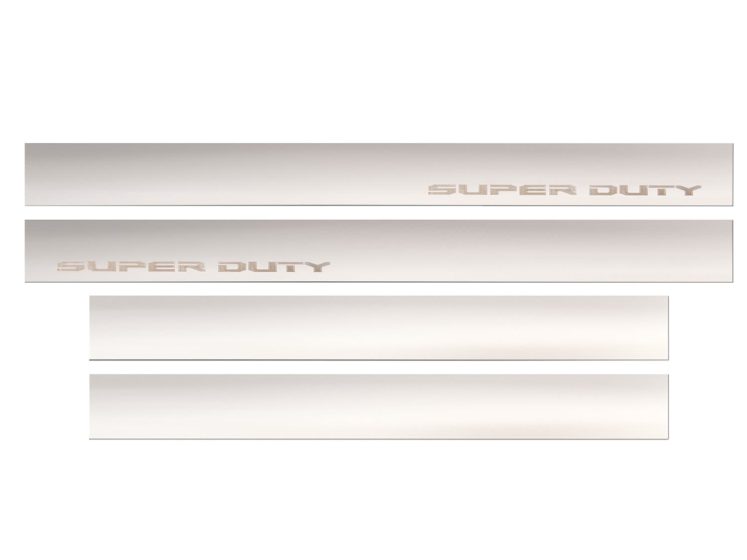 Super Duty 2023-2026 Putco® Stainless Steel Door Sill Plates 4pc