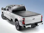 Super Duty 2023-2026 Leer Group Black Hard Folding 4 Panel Tonneau/Bed Cover 6.75ft Main Image