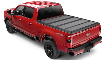Super Duty 2017-2026 Hard Folding Between the Bedrails Truck Bed Cover by RealTruck Advantage® For 8' Styleside Bed