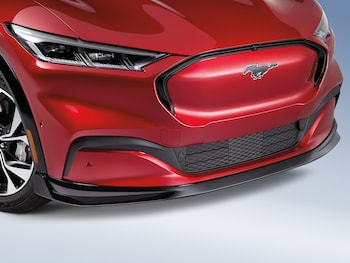 Mustang Mach-E 2021-2025 Air Design® Gloss Black Front Splitter