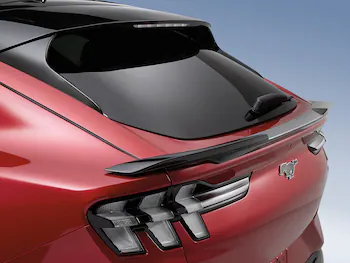 Mustang Mach-E 2021-2025, Air Design® Gloss Black Rear Deck Spoiler for GT, Select and Premium Models