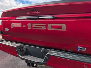 F-150 2021-2026 TufSkinz®, Tailgate Lettering Inserts, Bronze