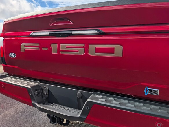 F-150 2021-2026 TufSkinz®, Tailgate Lettering Inserts, Bronze Main Image