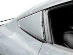 Mustang 2024-2026 Air Design® Iconic Silver Quarter Window Scoop Kit (Coupe) Main Image