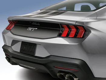 Mustang 2024-2026 Air Design® Gloss Black Trunk Applique Exterior Trim