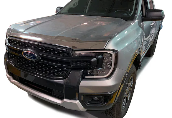 Ranger 2024-2026 Aeroskin® Hood Protector, Chrome by Husky Liners® Main Image