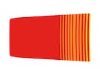 Ranger 2024-2025 Retro Red, Orange & Yellow Hood Graphics Main Image