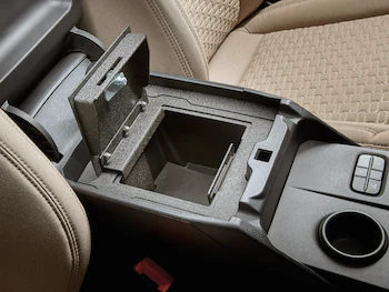 Ranger 2024-2025 Console Vault® In-Vehicle Safe for use with Captain's Chairs