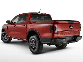 Ranger 2024-2025 TufSkinz Matte Black Tailgate Letters