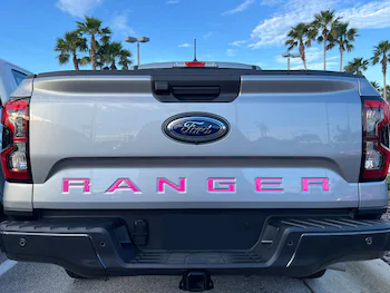 Ranger 2024-2025 Tailgate Letters - Pink