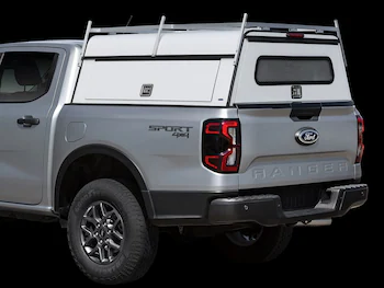 Ranger 2024-2025 CabHigh Cap - Commercial for 5.0ft Bed, Oxford White, Paint Code YZ  - NON-RETURNABLE