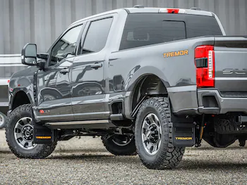 Super Duty 2023-2026 Gatorback Rear Splash Guards w/Tremor Logo Insert